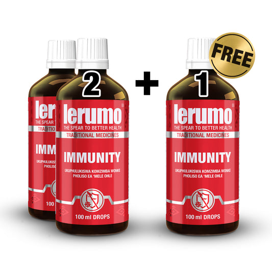 2x LERUMO IMMUNITY 100ml (1 Free)