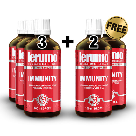 3x LERUMO IMMUNITY 100ml (2 Free)